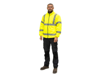 Hi-Visibility Fleece Jacket - Yellow