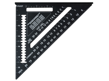 Presitge Quick Square Black Aluminium Presitge Quick Square Black Aluminium