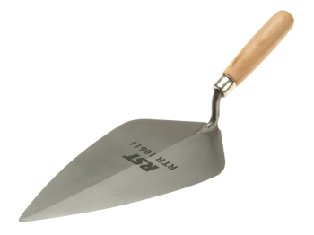 106 London Pattern Brick Trowels Wooden Handle 106 London Pattern Brick Trowels Wooden Handle