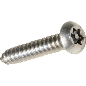 6-Lobe Pin Self Tapper Button Head A2 Stainless Steel