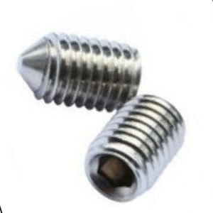 Socket Setscrew Flat & Cone Point A2 - 304 Stainless Steel
