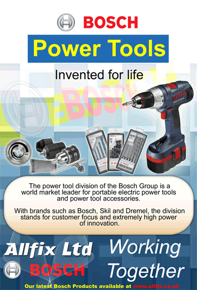 Allfix Ltd Working Together With Bosch