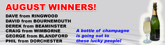 Last month's Lucky Winners!