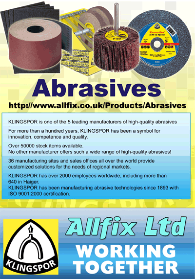 Allfix Ltd Working Together With Klingspor