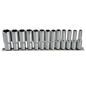3/8in Drive Deep Socket Set, 13 Piece 3/8in Drive Deep Socket Set, 13 Piece