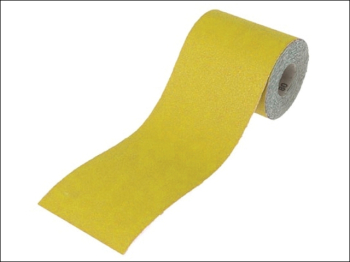 Aluminium Oxide Sanding Paper Roll Yellow 115mm x 10m 120G