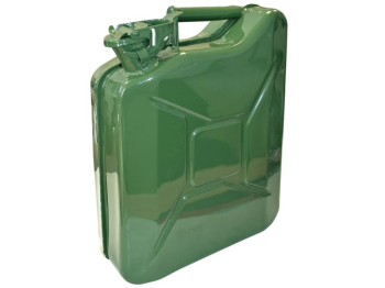 Green Steel Jerry Can 10 litre