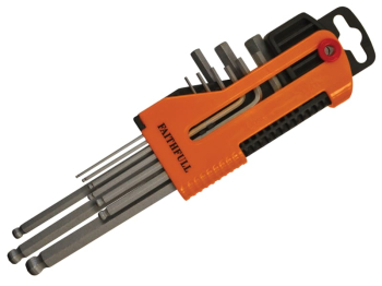 Metric Long Arm Ball End Hex Key Set, 9 Piece Metric Long Arm Ball End Hex Key Set, 9 Piece