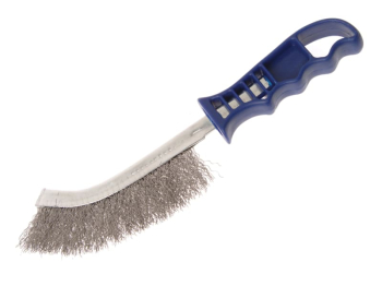 Wire Scratch Brush Stainless Steel Blue Handle Wire Scratch Brush Stainless Steel Blue Handle