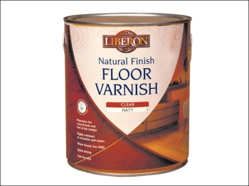 Natural Finish Floor Varnish Clear Matt 2.5 litre