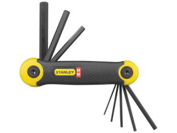 Metric Folding Hexagon Key Set, 8 Piece Metric Folding Hexagon Key Set, 8 Piece