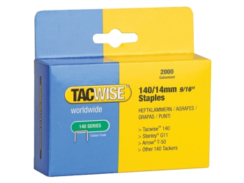 140 Heavy-Duty Staples 14mm (Type T50 G) (Pack 2000) 140 Heavy-Duty Staples 14mm (Type T50 G) (Pack 2000)