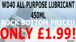 WD40 All Purpose Lubricant 450ml. Super low price!