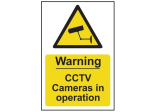 Warning CCTV Cameras in Operat ion - PVC Sign 200 x 300mm