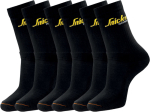 SNICKERS 9211 AW 3-PACK COTTON SOCKS BLACK 45-48
