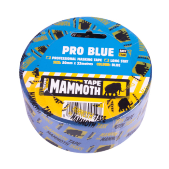 Everbuild Pro Blue Masking Tape Mammoth 25mm X 33mt