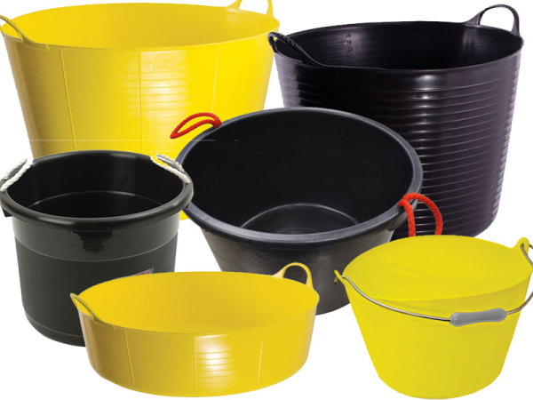 Muck Buckets & Builders Tubs
