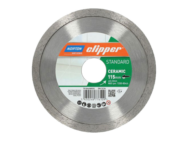 Norton Clipper - Standard Ceramic Diamond Blade