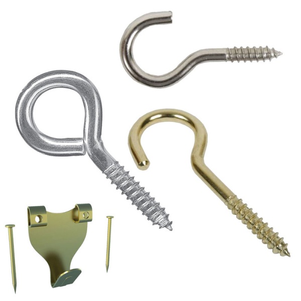 Screw Eyes, Screw and Picture Hooks to Allfix Online Allfix