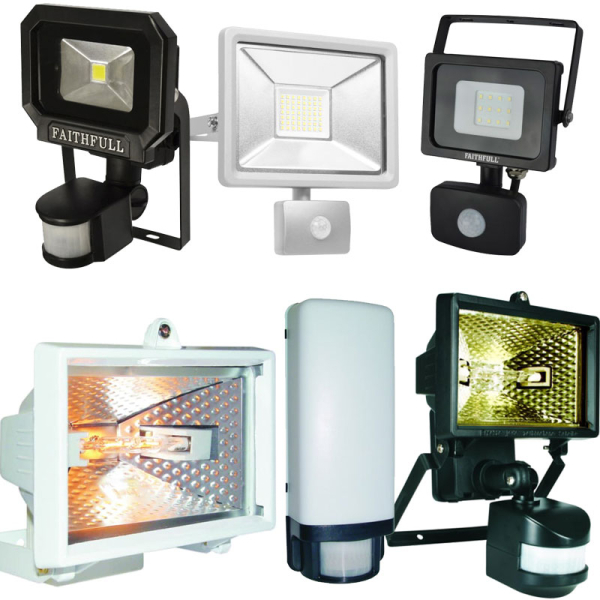 Floodlights & Security Lighting