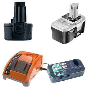 Batteries & Chargers for Cordless Tools