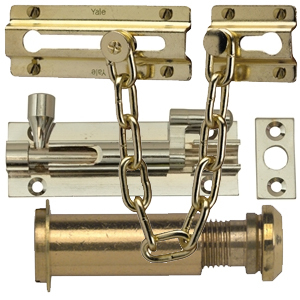 Door Chains, Bolts & Viewers