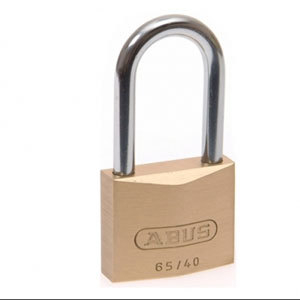 65HB - Brass Padlocks Long Shackle
