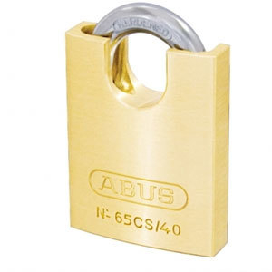 65CS - Brass Padlocks Closed Shackle