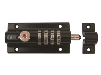 CombiBolt 4 Re-Codable Locking Bolt Black/Blue 120mm