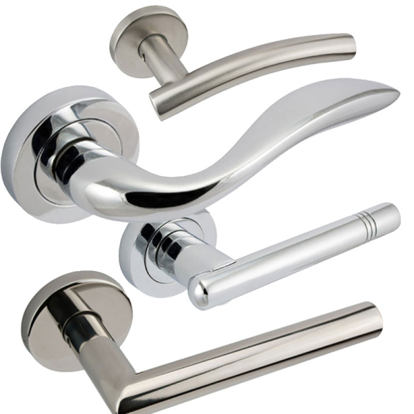 Door Handles - Levers on Rose