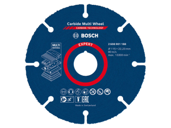 Bosch Carbide Multi Wheel 115mm x 22mm - 2608901188