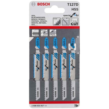 Bosch Jigsaw Blades Special for Aluminium T127D 2608631017