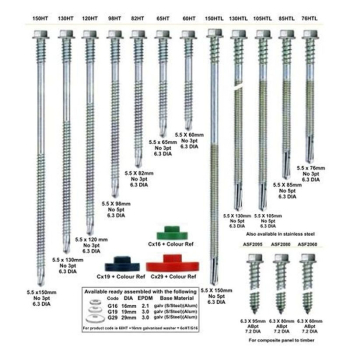 65HT 5.5 X 65 HEX 3PT COMPAFIX 65HT 5.5 X 65 HEX 3PT COMPAFIX