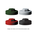 HERITAGE GREEN COVER CAP 19mm 5/16 HEX HERITAGE GREEN COVER CAP 19mm 5/16 HEX