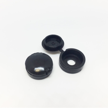 BLACK HINGED SCREW CAP 6-8G