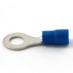 BLUE INSULATED RING 6mm (6.4) EBR6 (T2R6) BR64 BLUE INSULATED RING 6mm (6.4) EBR6 (T2R6) BR64