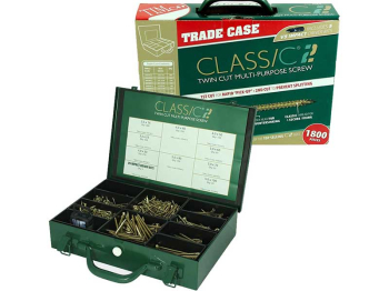 ASSORTED CLASSIC C2 CHIPBOARD SCREWS 1798pc TRADE CASE C2SC ASSORTED CLASSIC C2 CHIPBOARD SCREWS 1798pc TRADE CASE C2SC