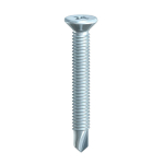 WINDOW SCREW PN153Z ZINC M4x25 CSK PHIL Mthrd S/DRILL WINDOW SCREW PN153Z ZINC M4x25 CSK PHIL Mthrd S/DRILL