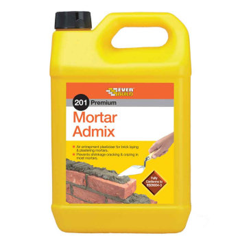 201 Mortar Admix 5LT Everbuild 201 Mortar Admix 5LT Everbuild