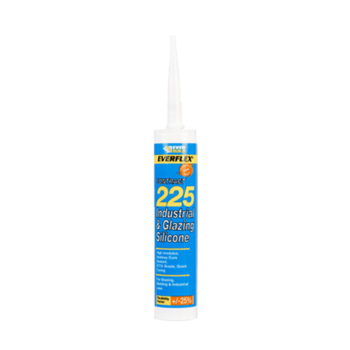 225 MID-MOD SILICONE EVERBUILD IND/GLAZING CLEAR ACETOXY CURE