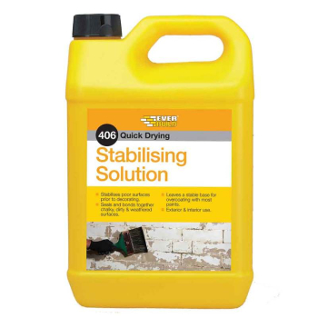 406 Stabilising Solution 5 Litre Everbuild 406 Stabilising Solution 5 Litre Everbuild