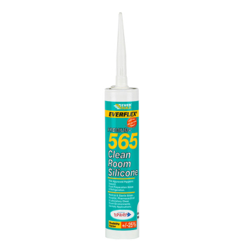 565 CLEAN ROOM SILICONE WHITE EVERBUILD 565 CLEAN ROOM SILICONE WHITE EVERBUILD