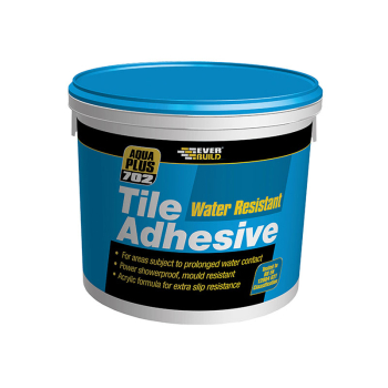 702 WATER RESISTANT 10LT/16KG TILE ADHESIVE EVERBUILD 702 WATER RESISTANT 10LT/16KG TILE ADHESIVE EVERBUILD