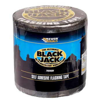 Everbuild BLACK JACK Self Adhe sive Flashing Tape 75mm x 10m Everbuild BLACK JACK Self Adhe sive Flashing Tape 75mm x 10m