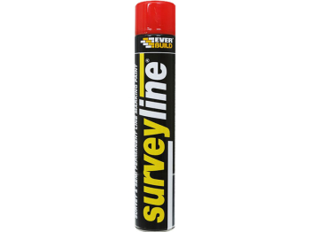 Surveyline Line Red Marking Spray Paint 750ml 237206