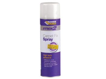 STICK2 CARPET FIX SPRAY 500ML PDQ220 (CARPSPRAY5) EVERBUILD STICK2 CARPET FIX SPRAY 500ML PDQ220 (CARPSPRAY5) EVERBUILD