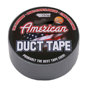 AMERICAN DUCT TAPE SILVER 50MM X 25MTR EVERBUILD