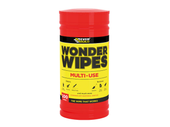 Everbuild Multi-Use Wonder Wipes - 100 Wipe Tub Everbuild Multi-Use Wonder Wipes - 100 Wipe Tub
