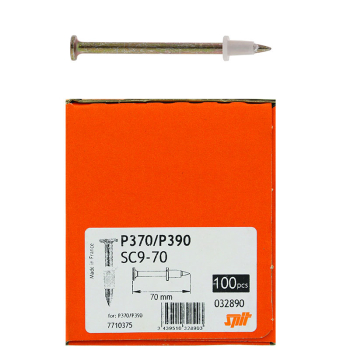 SC9 70 BUTT HEAD PIN FOR STEEL AND CONCRETE P/N 032890