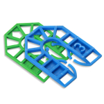 PLASTIC PACKING SHIM 01452/SM2 55 X 43 X 2MM GREEN DEKA-PACK PLASTIC PACKING SHIM 01452/SM2 55 X 43 X 2MM GREEN DEKA-PACK